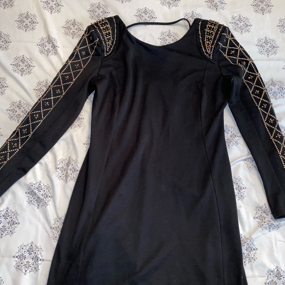 Beaded Mini Dress